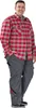 Planam Bundhose Highline Gr. 68 schiefer/schwarz/rot Produktbild-Vorschau 11