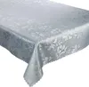 Fleckenresistente Tischtücher Blumen 3329 Grau 110x160 cm Produktbild-Vorschau 1