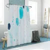relaxdays Duschvorhang 180x200 cm mit Motiv Produktbild-Vorschau 3