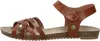Mustang Sandalen Plat  Sandalen Plat - Cognac - Maat 39 Voir les images du produit 1