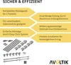 Avoltik Solar Halterung Blechfalzdach Montageset Dach Produktbild-Vorschau 8