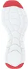 The image shows the sole of a white and red Skechers sneaker. Produktbild-Vorschau