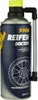 A can of tire repair spray with a nozzle and tube. Náhled obrázku produktu