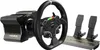 A racing wheel and pedal set is displayed against a white background. Produktbild-Vorschau