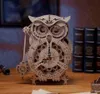 RoboTime 3D puzzle mécanique en bois Horloge hibou Voir les images du produit 23