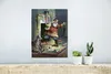 MuchoWow® Poster Retro-Weihnachtsmann - Weihnachten 30x40 Produktbild-Vorschau 5