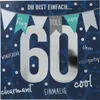 Biglietto numerico per un 60° compleanno con musica, Anteprima dell’immagine prodotto 1