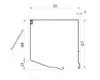 ARON Vorbaurollladen PVC grau 1550 x 565 mm Kasten Produktbild-Vorschau 5