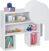 Relaxdays Kinderregal Elefant, 4 Fächer, Bücherregal Produktbild-Vorschau 1