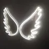 NEON LED svetlo, dekoratívne nástenné svetlo, biele krídla, Náhľad obrázku produktu 1