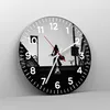 Wanduhr - Rund - Glasuhr - Schatten Fotografie Treppen - Produktbild-Vorschau 4