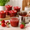 100er Set Sturzglas 230 ml To 82 Fliegenpilz Deckel rot Produktbild-Vorschau 4