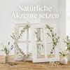 Relaxdays – okna dekoracyjne, zestaw 2 szt., dekoracja ram Podgląd zdjęcia produktu 3