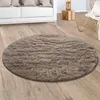 Hochflor Teppich Wohnzimmer Fellteppich Kunstfell Shaggy Produktbild-Vorschau 1