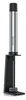 A silver milk frother with a black stand. Produktbild-Vorschau