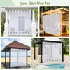 Outdoor Vorhang Extra Breit Transparent Gardinen Produktbild-Vorschau 8