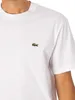 Lacoste Klassisches Logo T-Shirt, Weiß L Produktbild-Vorschau 4