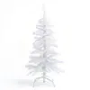 A white artificial Christmas tree on a white background. Produktbild-Vorschau
