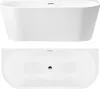 Rea Acryl Eckbadewanne Capri 170 White Produktbild-Vorschau 1