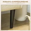 Panca HOMCOM con vano portaoggetti, panca letto, panca Anteprima dell’immagine prodotto 5