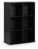 Libreria Relaxdays, A x L x P: 91 x 61 x 30 cm, 6 ripiani, Anteprima dell’immagine prodotto 8