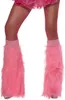 80er Jahre Beinstulpen für Damen neon pink Produktbild-Vorschau 2
