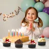 Gold Und Schwarz Muffin Tassen Cupcake Liners 50Pcs Produktbild-Vorschau 3