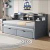 Flieks Holzbett Jugendbett 90x200cm mit Ladefunktion, Produktbild-Vorschau 2