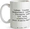 Mr. & Mrs. Panda Kaffeetasse Spruch Basketballtrainer Produktbild-Vorschau 3