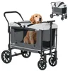 Carrello per cani PawHut, passeggino pieghevole per cani e Anteprima dell’immagine prodotto 1