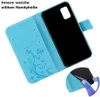 Handy Tasche für Samsung Hülle Handyhülle Blumen Flip Cover Produktbild-Vorschau 5