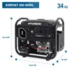 HYUNDAI Inverter Generator HY5000iE – 5.0 kW Benzin Produktbild-Vorschau 7