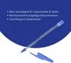 Westcott Kugelschreiber NOW E-745000 00 bl 50St Produktbild-Vorschau 6
