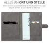 kwmobile Mutterpasshülle aus Kunstleder in Nubuklederoptik Produktbild-Vorschau 4