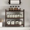 Étagère à épices HOMIDEA Zen avec 3 tablettes en bois – Voir les images du produit 2