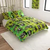 Bavlnené obliečky ARTEMIS zelené 70x90 + 140x200 Náhľad obrázku produktu 2