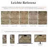 Vintage-Stil Teppich, rutschfest, 160x230 cm Produktbild-Vorschau 2