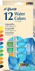 KREUL el Greco Aquarellfarben Set 12 x 12 ml Tuben Produktbild-Vorschau 1