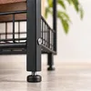 Relaxdays Plattenspieler Tisch, 3 Ebenen, Industrial, Produktbild-Vorschau 9