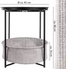 ONVAYA® Beistelltisch Linda rund | Schwarz | Couchtisch mit Produktbild-Vorschau 7