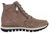 Zapatos de mujer, tipo botín, con cordones, color gris, con Vista previa de la imagen del producto 2