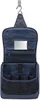 A hanging toiletry bag is shown open against a white background. Produktbild-Vorschau