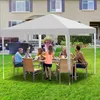 Hengda gazebo pieghevole 3x3m bianco tenda per feste Anteprima dell’immagine prodotto 1