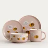 HOMLA ANNBEE Becher mit Biene rosa 0,35 l Produktbild-Vorschau 8