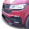 Frontspoiler Lippe mit Splitter und Gitter Schwarz Glanz Produktbild-Vorschau 6
