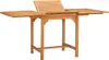vidaXL 5-tlg. Garten-Essgruppe Massivholz Teak Produktbild-Vorschau 3