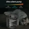Fontána pro kočky 67oz/2L Cirkulační filtrovaná průhledná Náhled obrázku produktu 4