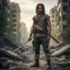 Katana inspiré de Michonne - Sabre de samouraï décoratif Voir les images du produit 10