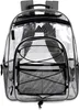 Klarer Rucksack, PVC-Material, langlebig und wasserdicht, Produktbild-Vorschau 1