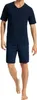 Schiesser pyjama pantalon court uncover midnight blue Voir les images du produit 4